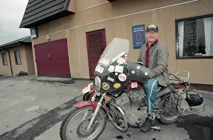 Davidson: American traveller Dave Barr