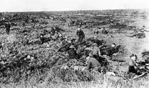 Doughboy: American troops having a break