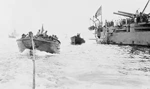 Brink: American troops land in Mexico, 1914