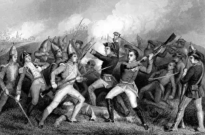 1777: American War of Independence. Battle of Bennington