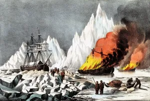 Wrecks: American Whalers Crushed in the Ice