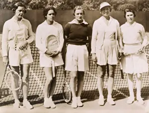 Eyeshade: American Wightman Cup Team