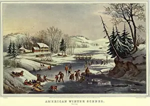 American Winter Scenes - Morning