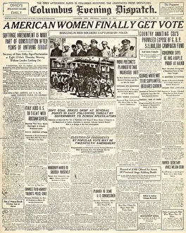 Colby: American women win the right to vote