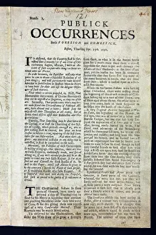 America's first newspaper