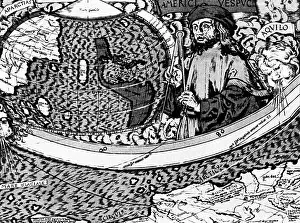 Waldseemuller: Amerigo Vespucci