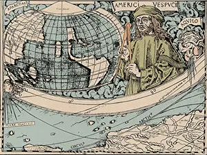 Cartographer: Amerigo Vespucci, Italian Explorer