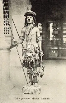 Amerindian: Amerindian warrior of indeterminant home