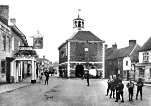 Amersham: Amersham Market Square early 1900s