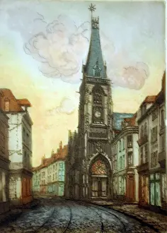 Mansard: Amiens : L'eglise St Leu