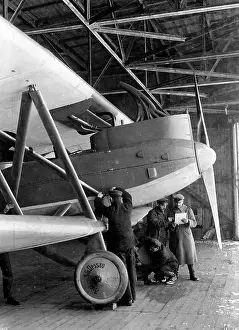 Luftstreitkrfte: Amored German fighter Junkers J4 at the western front, 191