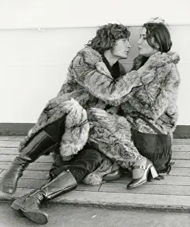 Shirley Baker: Amorous young couple in fur coats