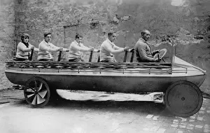 Usable: Amphibian rowboat