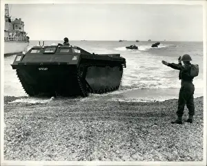Runaround: Amphibious demonstration at Eastney, UK