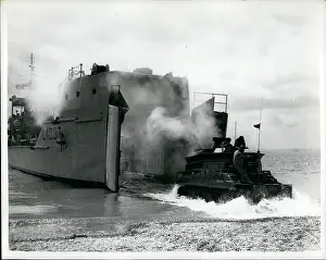 Centurion: Amphibious demonstration at Eastney, UK