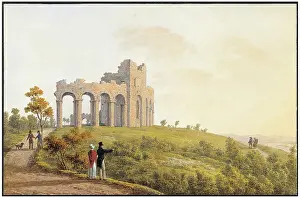 Staffage: Amphitheater (architect Joseph Kornhausel)