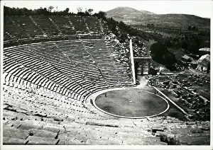 Epidaurus: Amphitheatre at Epidaurus, Greece