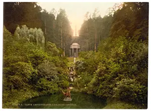 Cleves: Amphitheatre and Soldiers Monument, Cleves, Westphalia, Ger