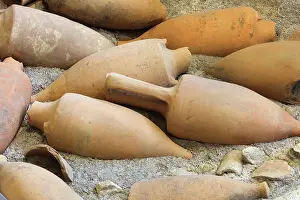 Franche: Amphoras, Musee de la Civilisation Celtique, Bibracte