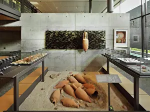 Franche: Amphoras, Musee de la Civilisation Celtique, Bibracte
