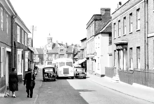 Ampthill: Ampthill, Church Street c1955