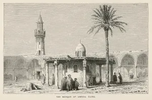 Mosques: AMROU MOSQUE CAIRO