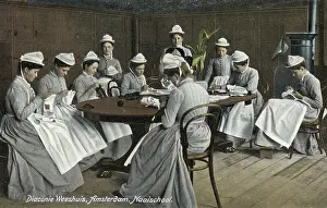 1580: Amsterdam Burger Weeshuis (Orphanage) - Sewing Class