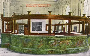Impressive: Amsterdam Savings Bank, Amsterdam, New York State, USA