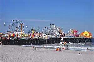 Lifeguard: Amusement park, beach, summer, pier