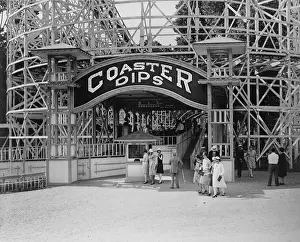 Coaster: Amusement parks, entrance to the Coaster ?