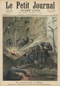 Explodes: ANARCHIST BOMB/POLICE