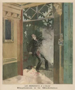 Explodes: ANARCHIST KILLED/1894