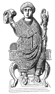 Diptych: Anastasius I, Flavius, circa 491 - 1.7.518, Byzantian