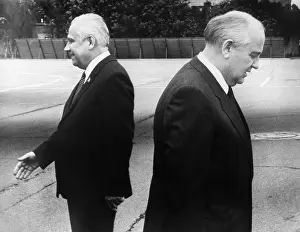 Lukyanov: Anatoly Lukyanov and Mikhail Gorbachev, 1991