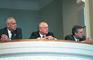 Lukyanov: Anatoly Lukyanov, Mikhail Gorbachev and Nikolai