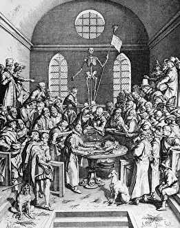 Andreas: Anatomy lecture, around 1650