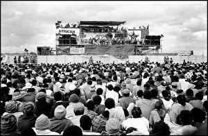 Mitchells: ANC exiles return rally, Mitchells Plain, Cape Town, 1990