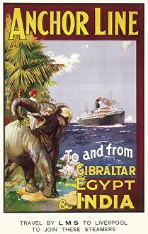 Egyptomania: Anchor Line Poster