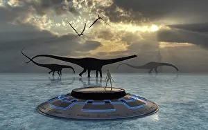 Rays: Ancient aliens visiting prehistoric Earth during