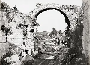 Ampitheatre: Ancient ampitheatre at Syracuse, Sicily, Italy