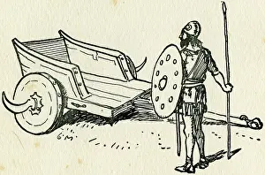 Scythe: An Ancient British warrior and his chariot