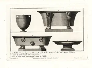 Pietro Ruga: Ancient cups and vase