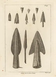 Respecting: Ancient dart and arrow heads
