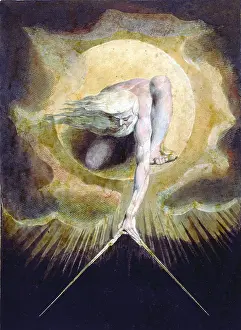 Ancient of Days from the frontispiece for ?