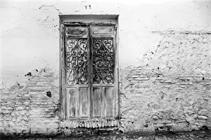 Ancient door, Granada, Spain