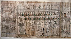Tribunal: Ancient Egypt. Judgement of the Dead. Book of the Death. Fu