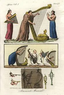 Sistrum: Ancient Egyptian musical instruments