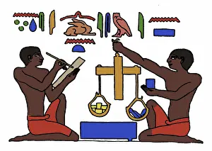Egyptology: Ancient Egyptian Scales, Fifth Dynasty