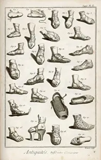 C16th: Ancient Footwear - Diderot