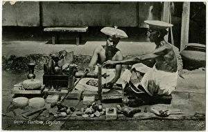 May16: Ancient Gem Cutter and Apprentice - Sri Lanka